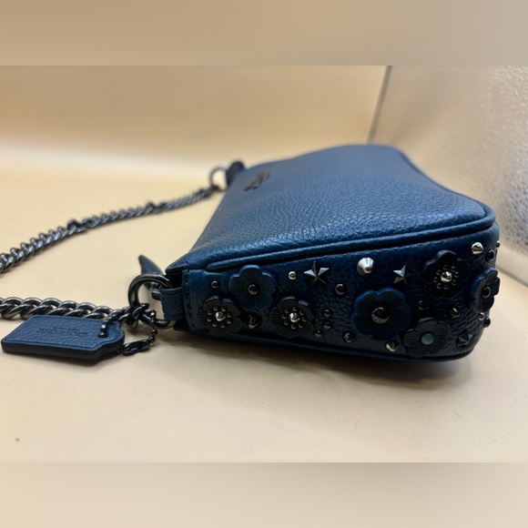 Coach 59381 Tea Rose Teal Nolita 19 Wristlet - Picture 5 of 16